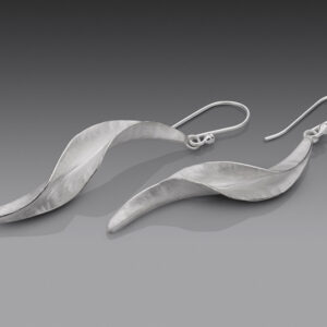 Flow dangle drop earrings by Rauni Higson