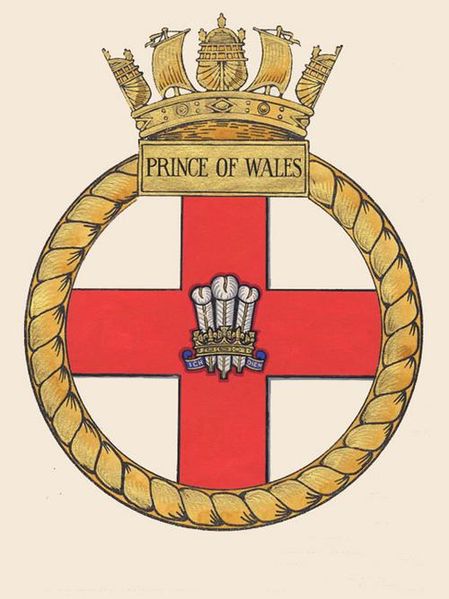 HMS Prince of Wales Crest