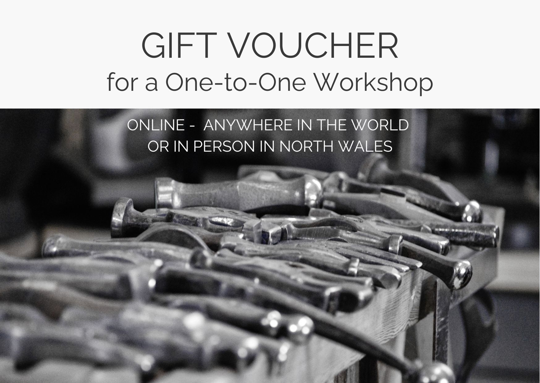 Gift Voucher for Online One-to-One Workshop December offer